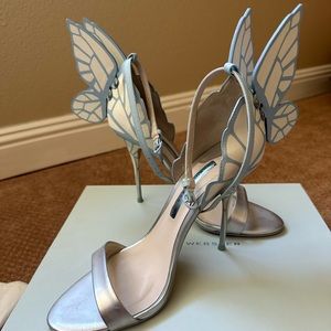 Sophia Webster butterfly wedding heels